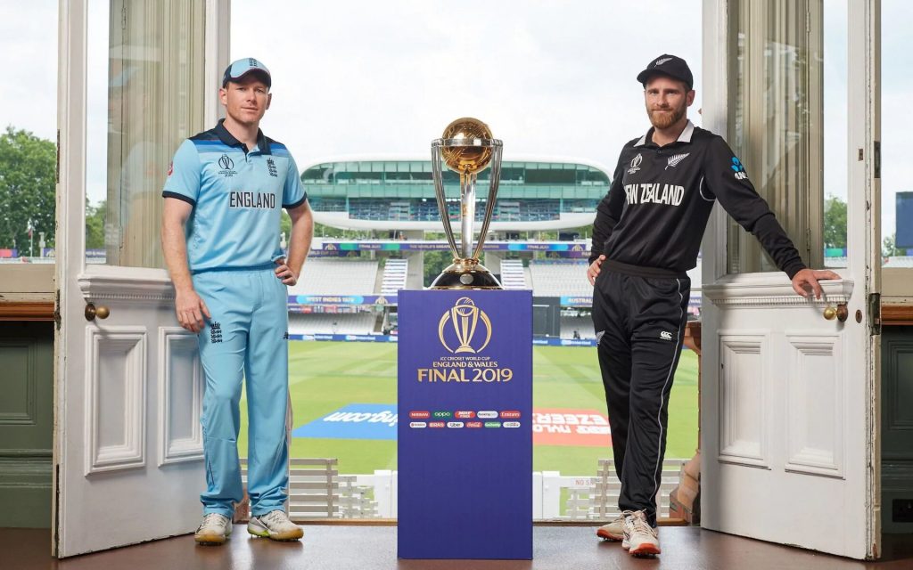 Captains Eoin Morgan and Kane Williamson will lead the teams in Sunday's final